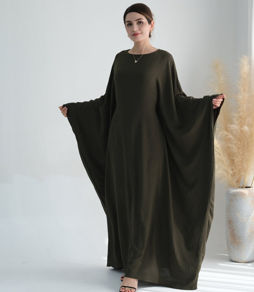Manala Crepe Abaya