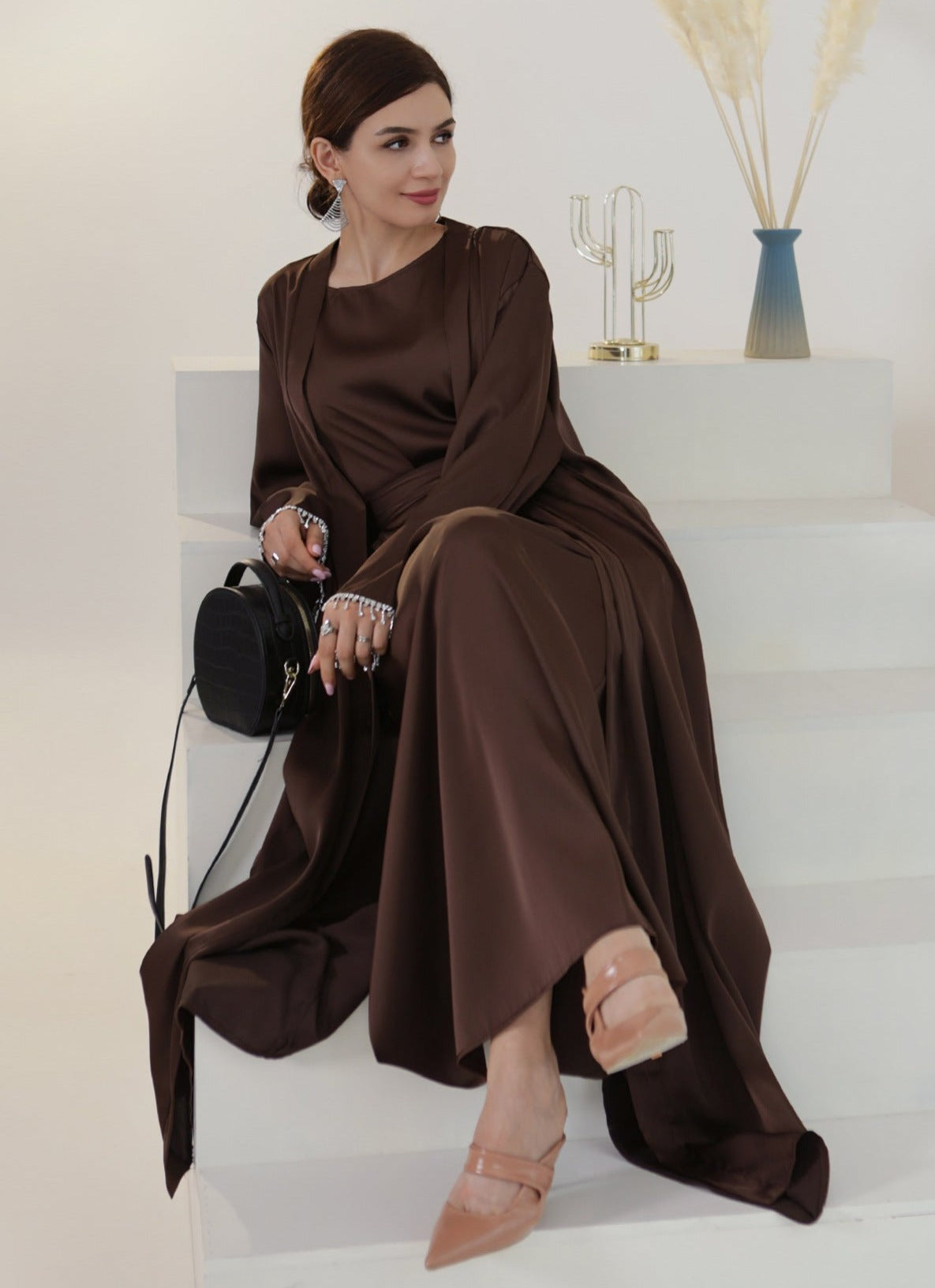 Sanya Crystal Abaya Set