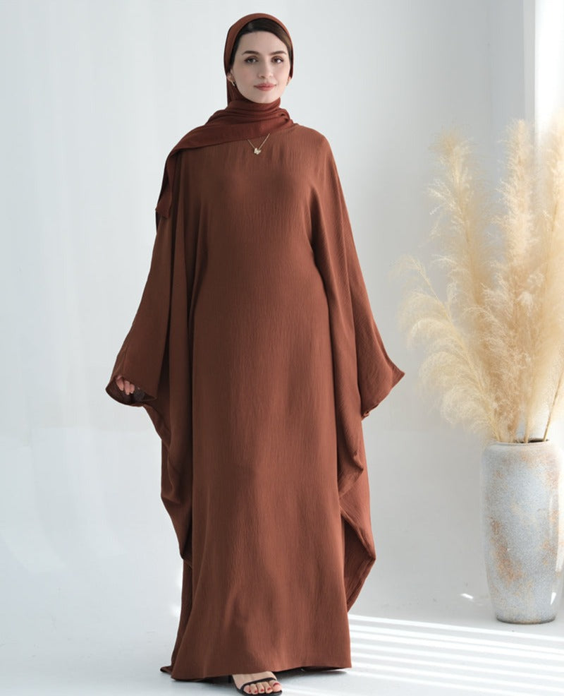 Manala Crepe Abaya