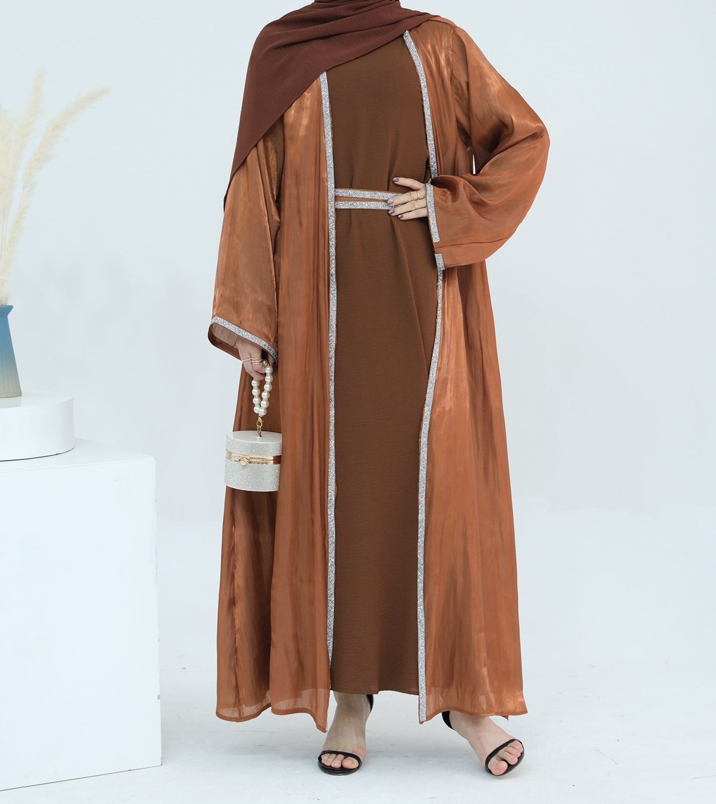 Roohaila Abaya Set