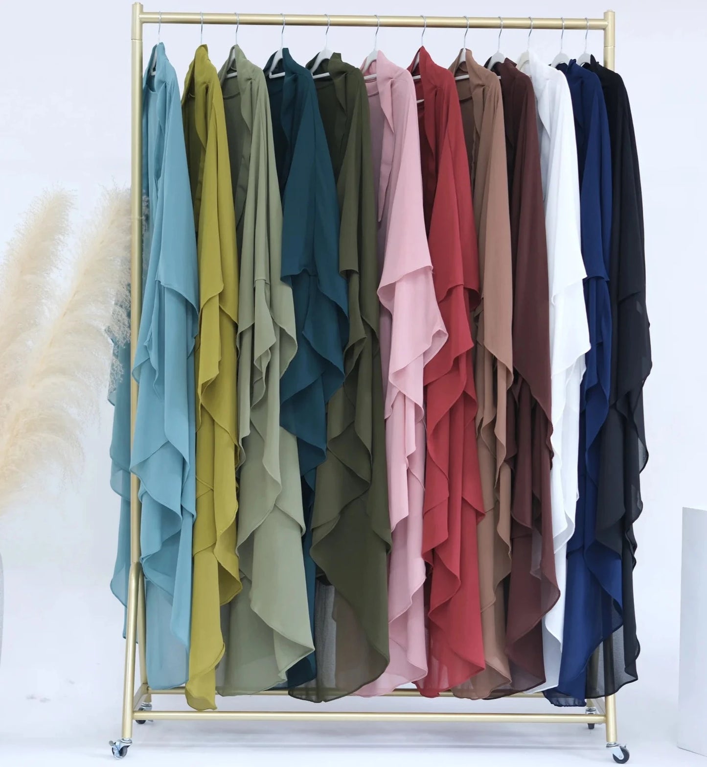 Rumaisa Chiffon Khimar
