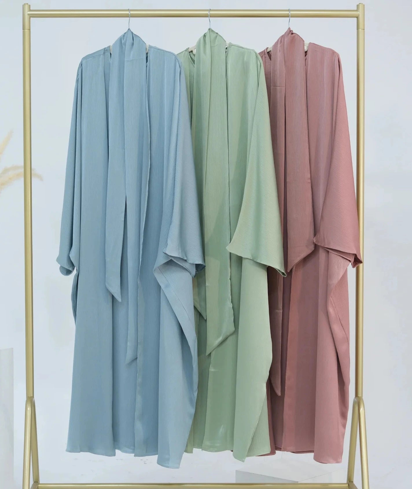 Lamiah Satin Abaya Set