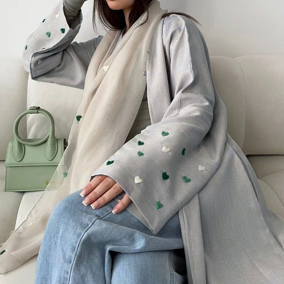 Umaimah Linen Abaya