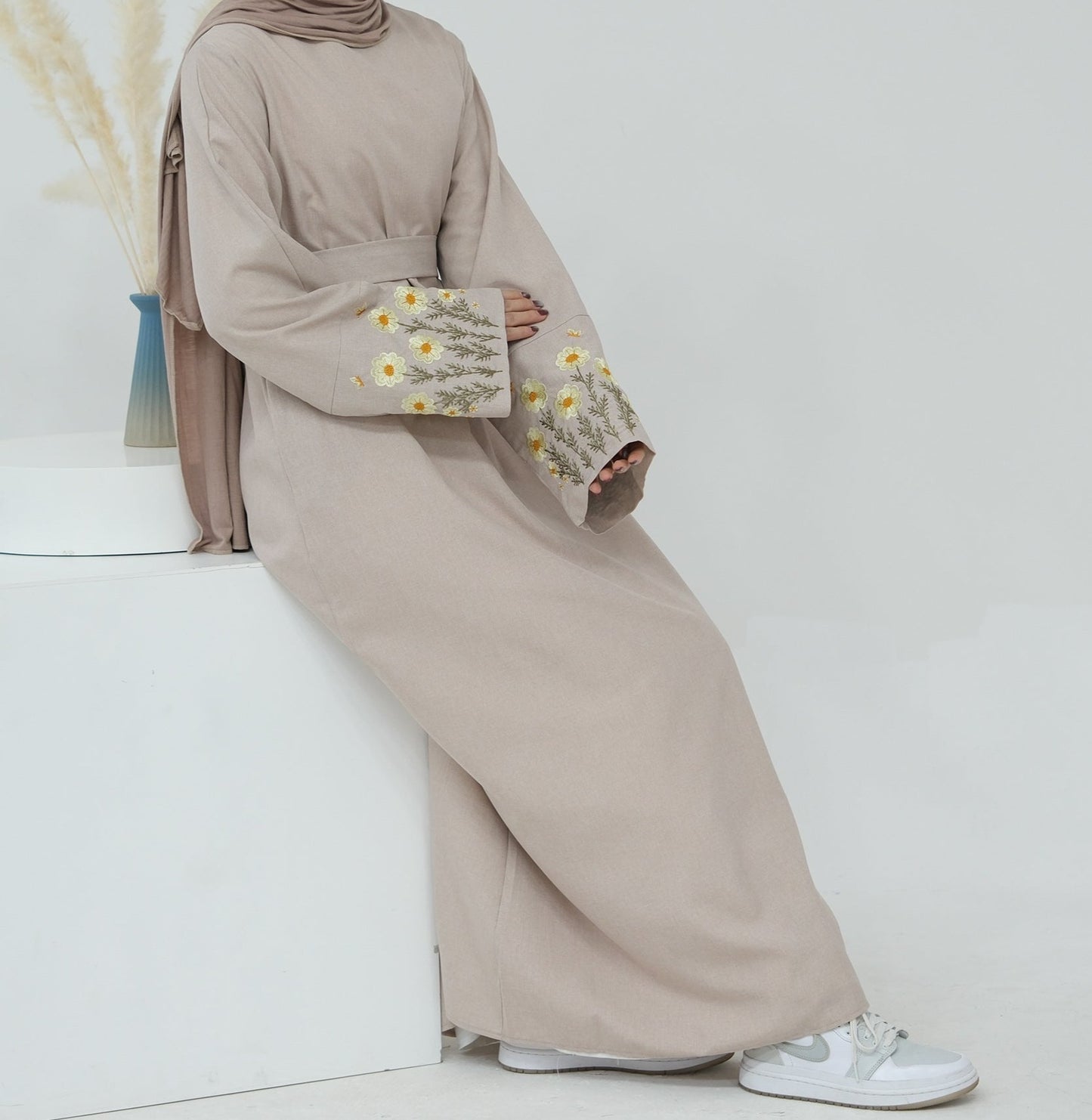Zahr Embroidery Abaya