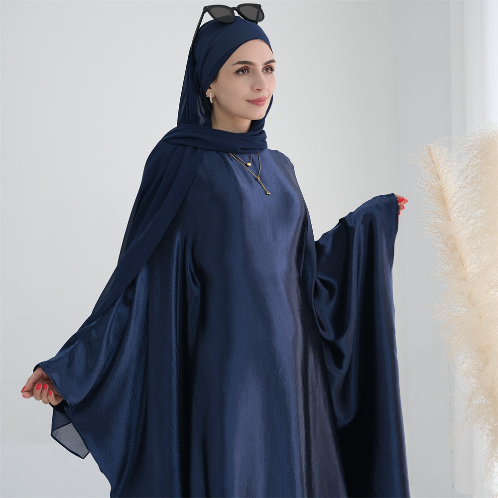 Zareen Glossy Batwing Abaya