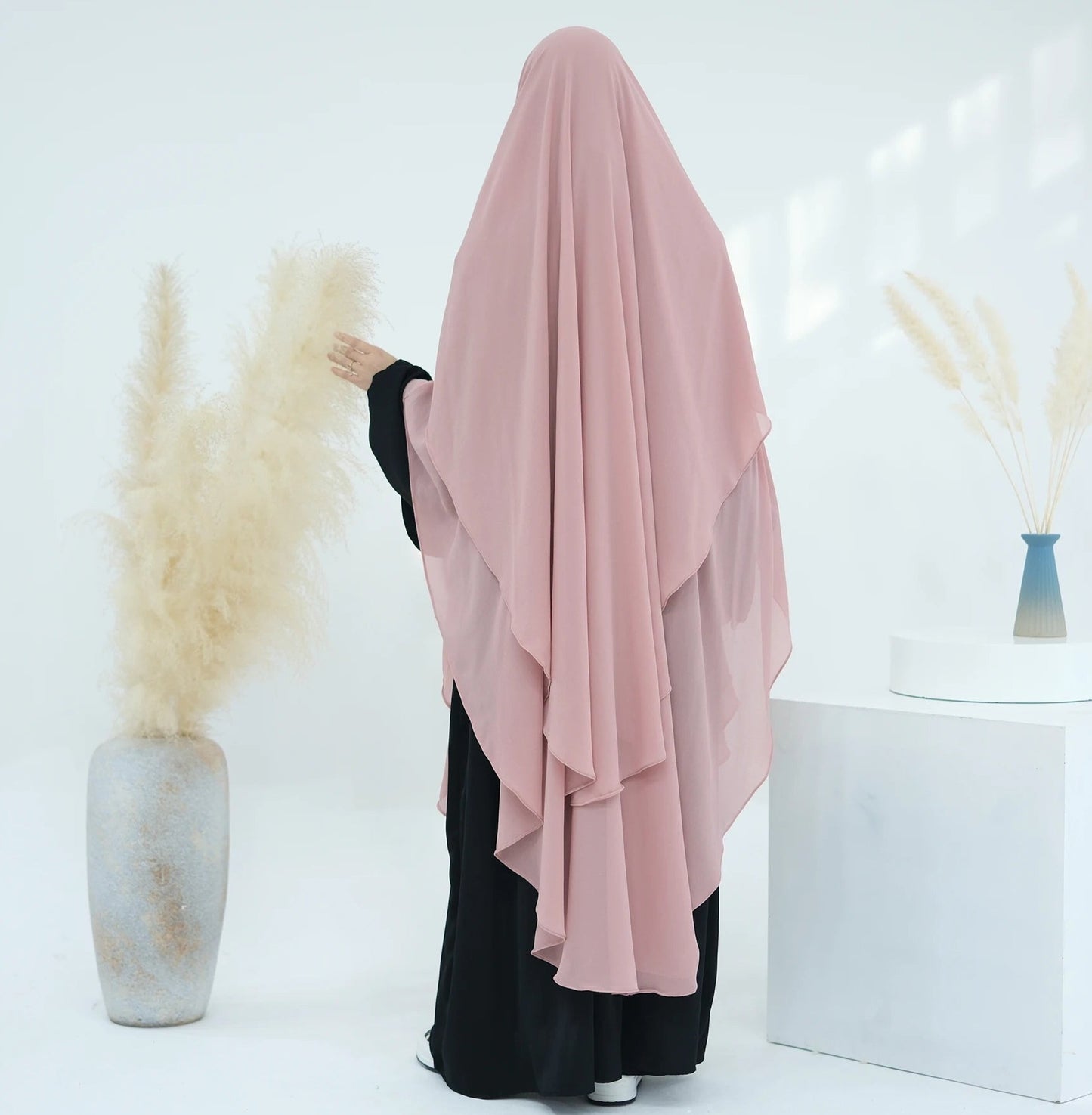 Rumaisa Chiffon Khimar