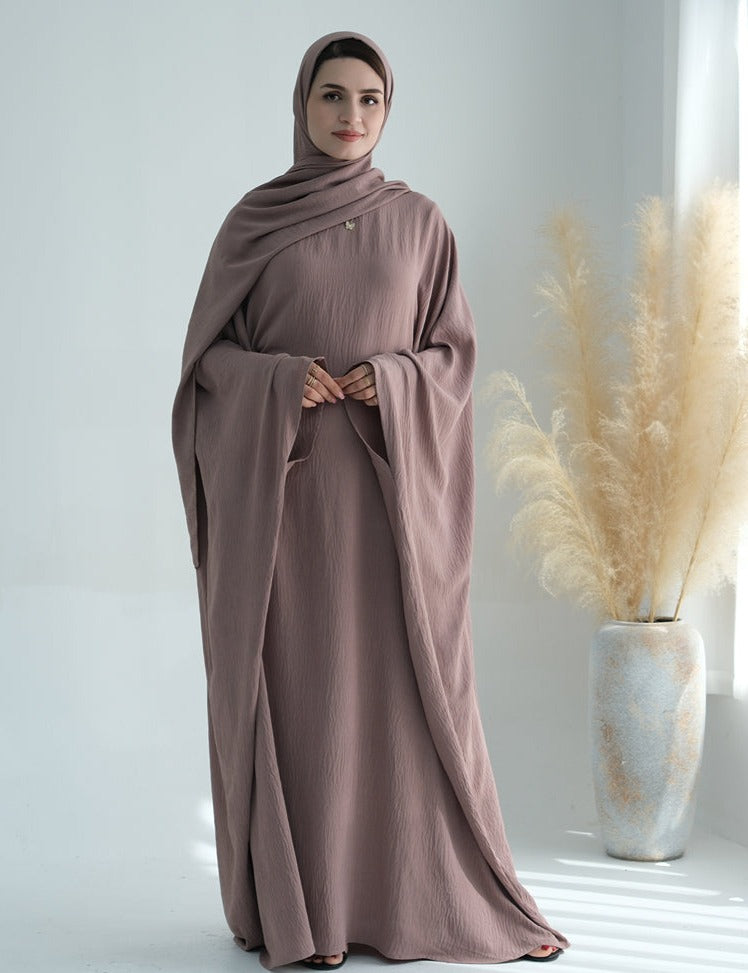 Manala Crepe Abaya