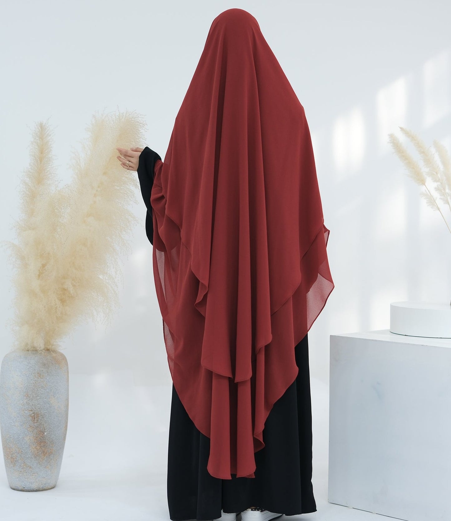 Rumaisa Chiffon Khimar