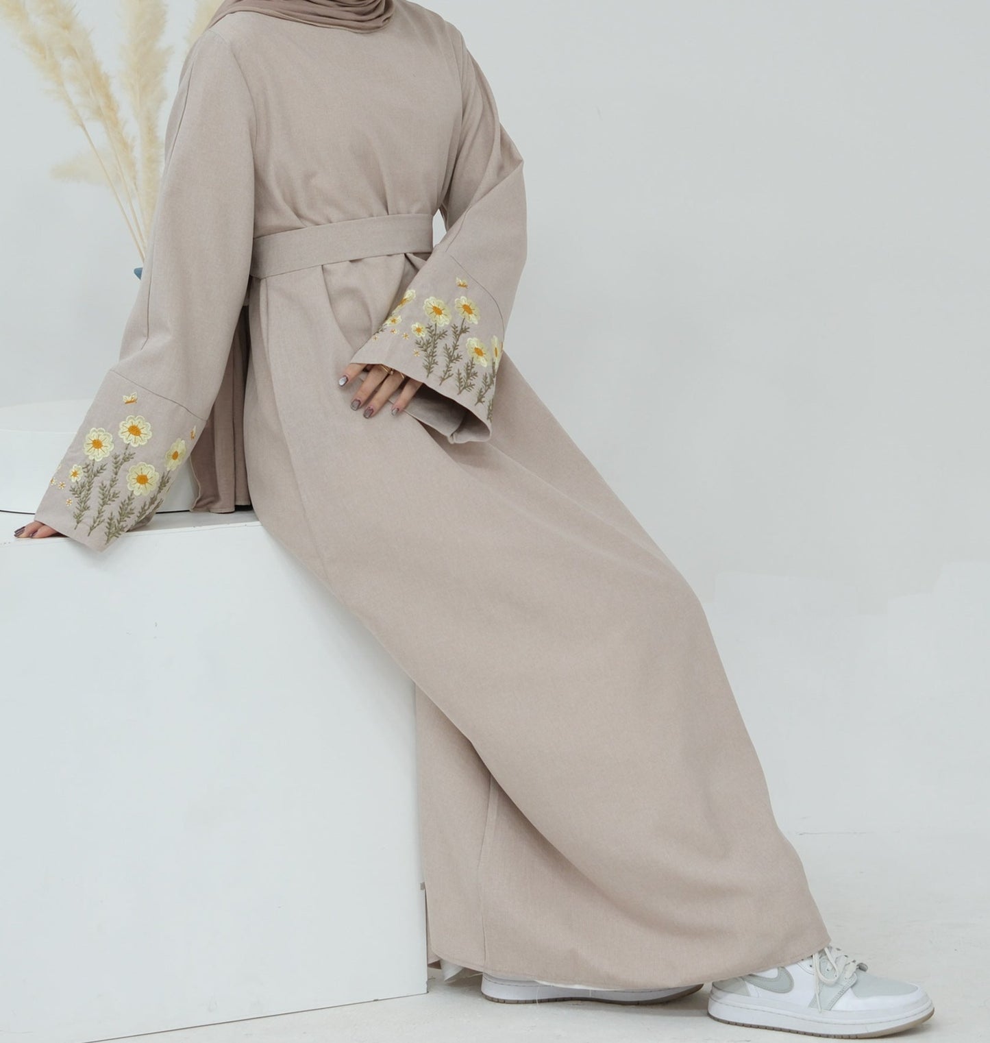 Zahr Embroidery Abaya