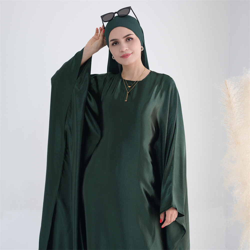Zareen Glossy Batwing Abaya