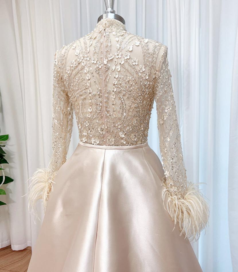Elise Floral Sequin Gown