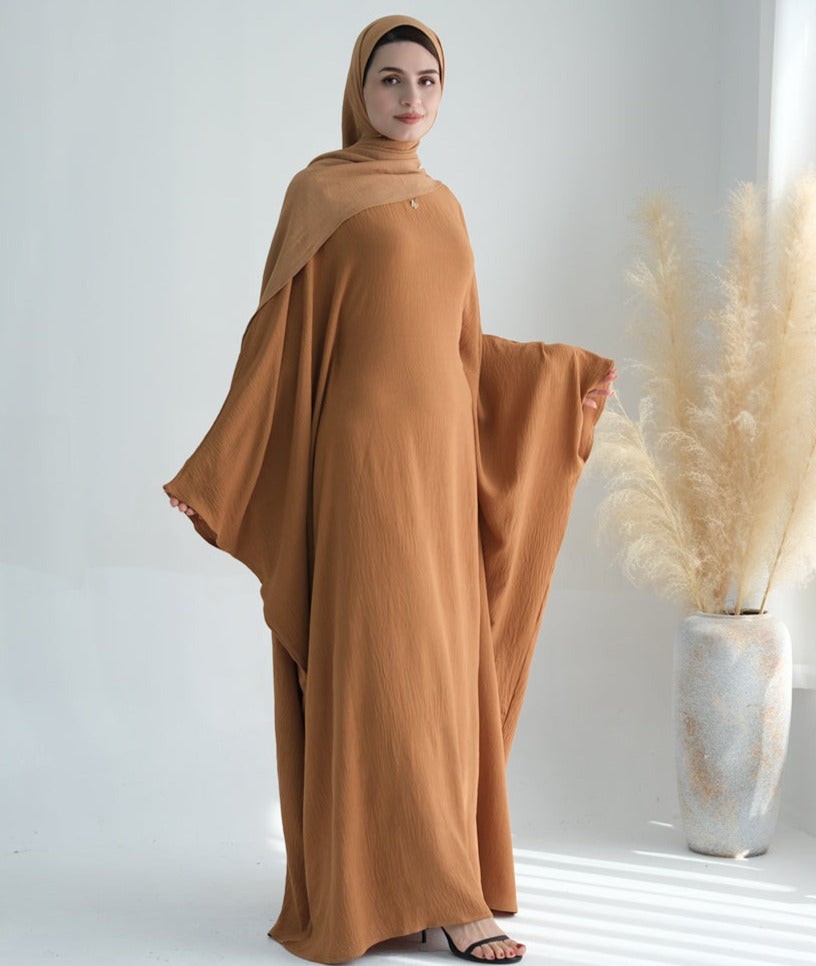 Manala Crepe Abaya