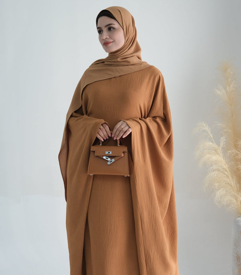 Manala Crepe Abaya