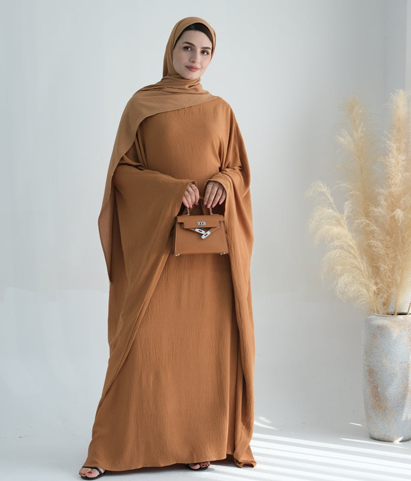 Manala Crepe Abaya