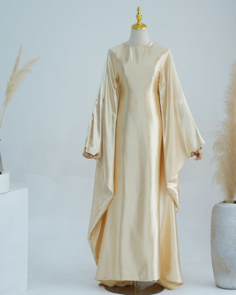 Zareen Glossy Batwing Abaya