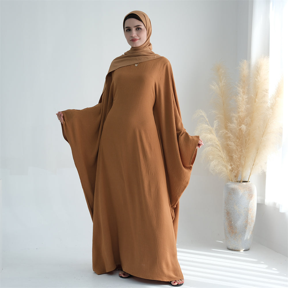 Manala Crepe Abaya