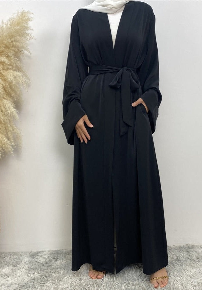 Manahil Abaya With Pockets