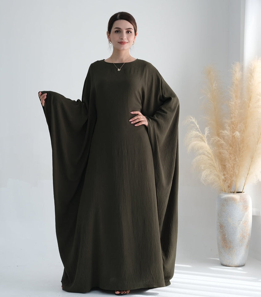 Manala Crepe Abaya