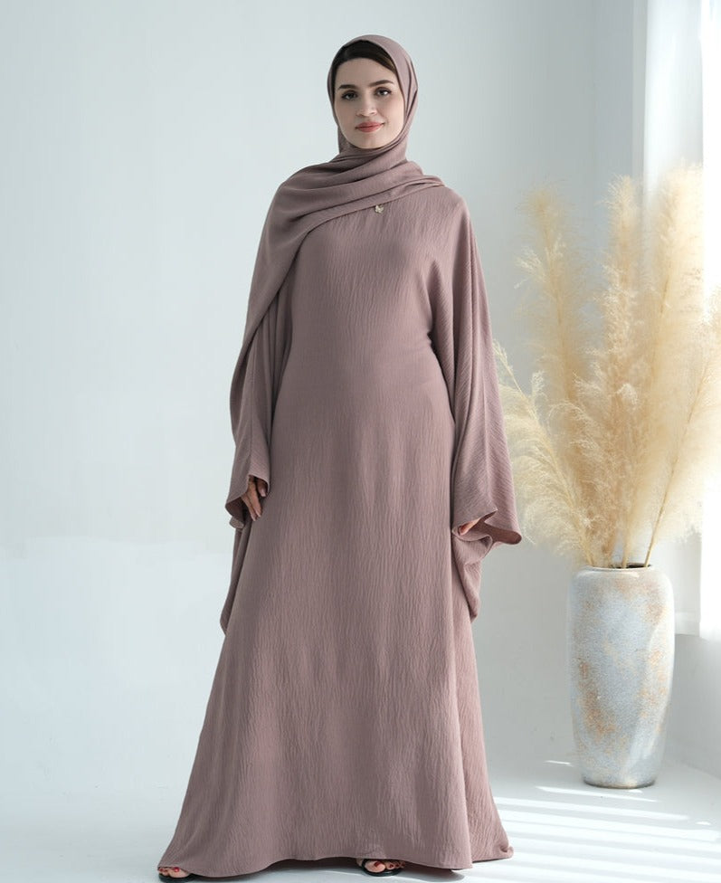 Manala Crepe Abaya
