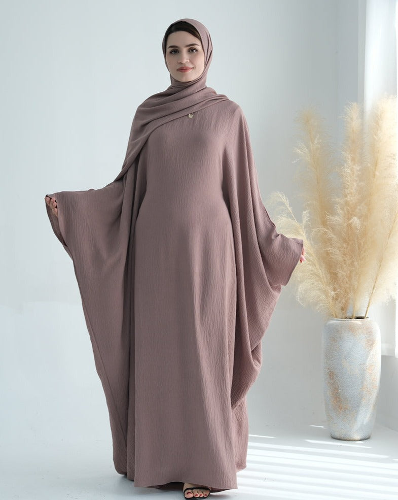 Manala Crepe Abaya
