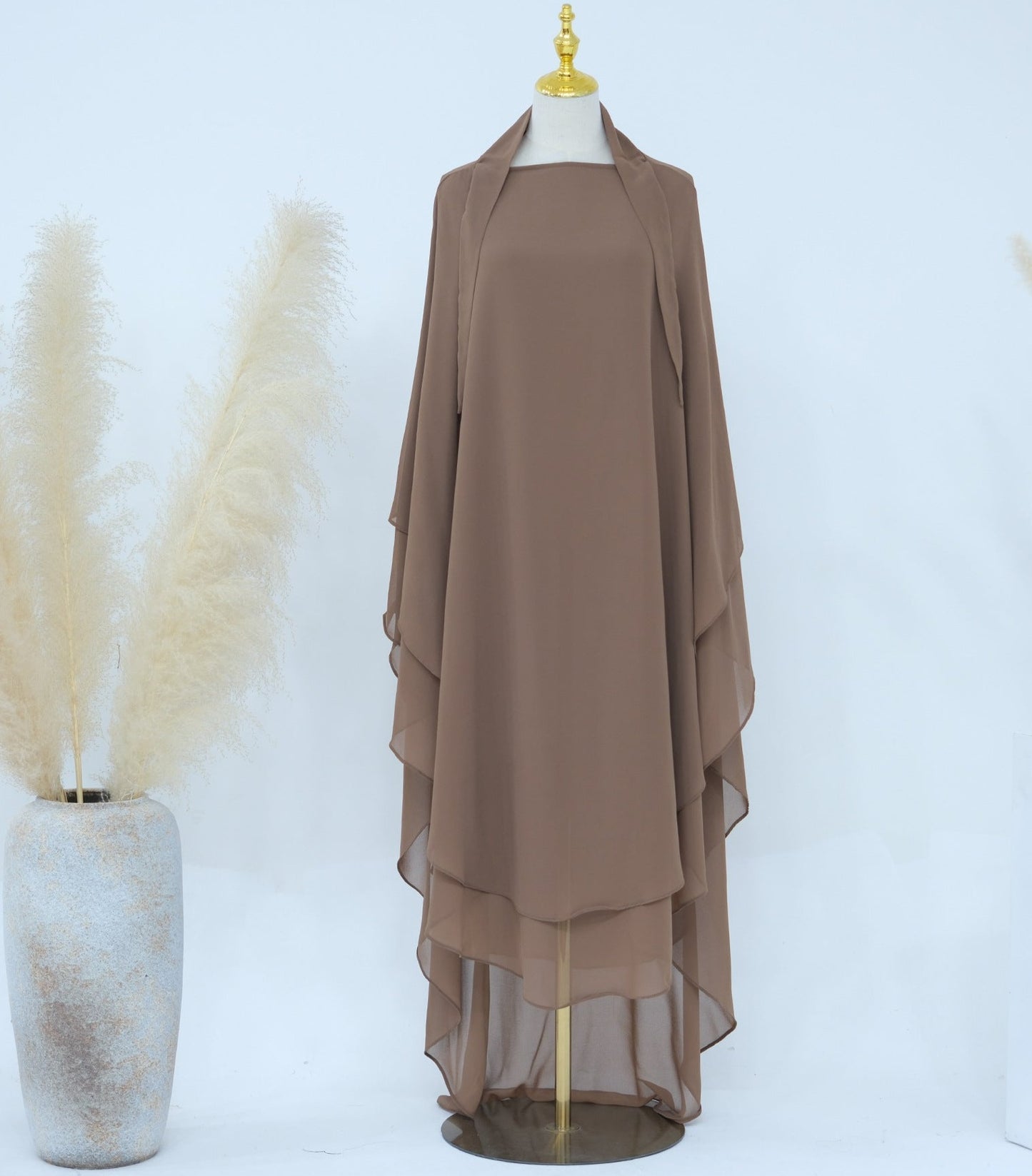 Rumaisa Chiffon Khimar