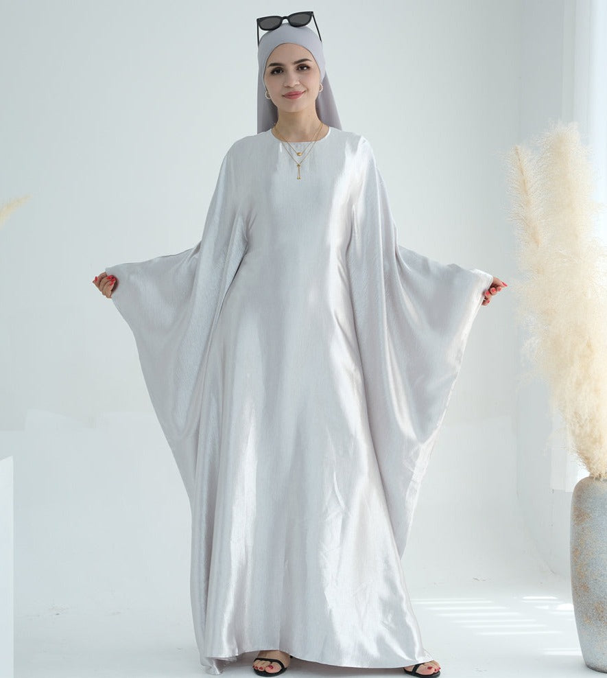 Zareen Glossy Batwing Abaya