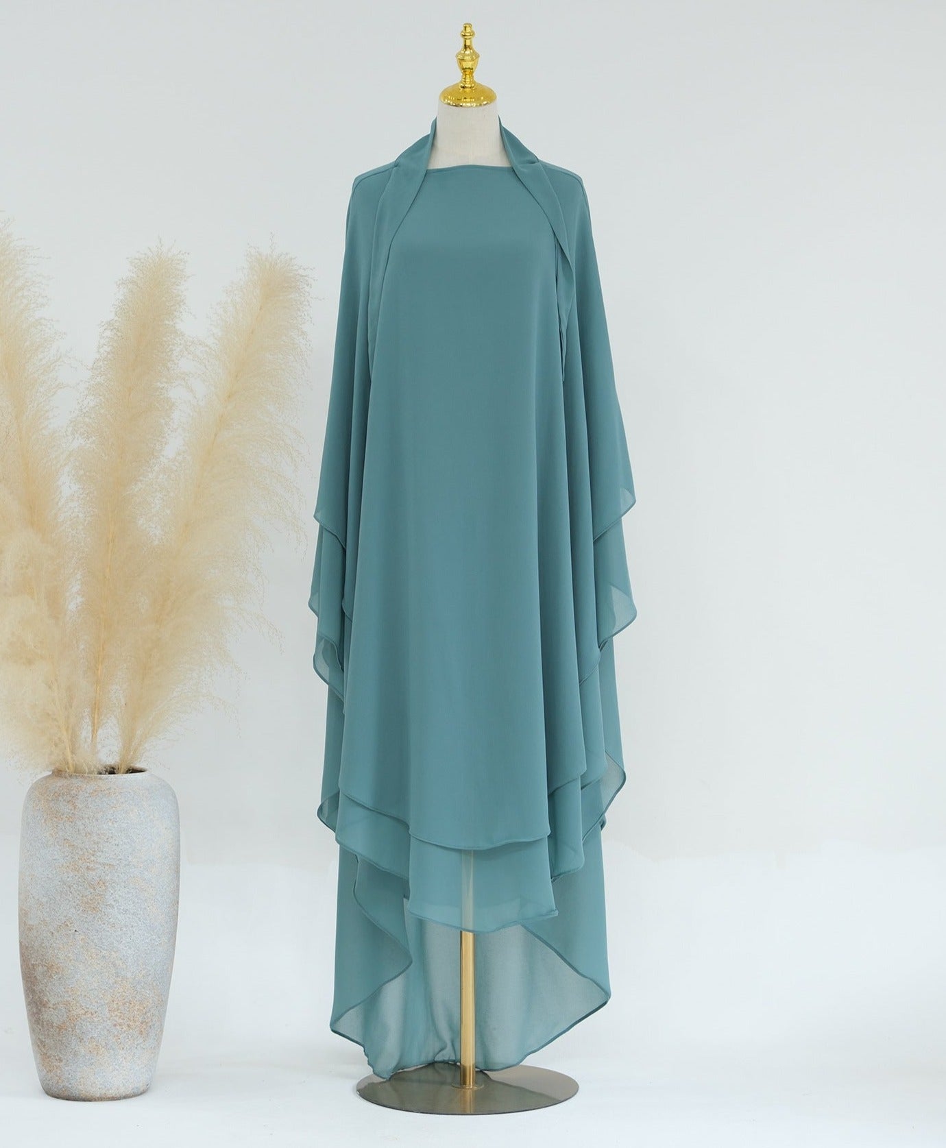 Rumaisa Chiffon Khimar