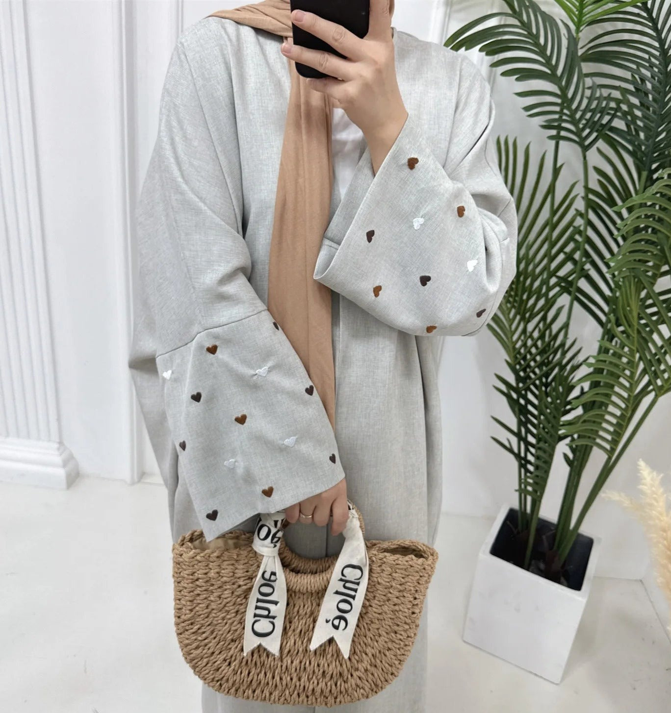 Umaimah Linen Abaya