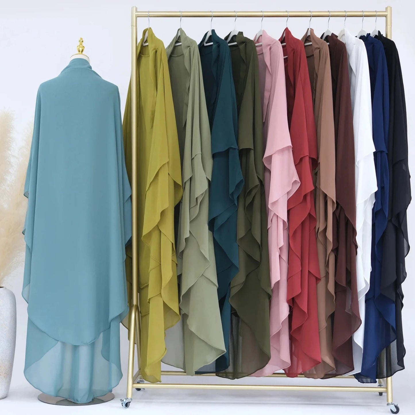 Rumaisa Chiffon Khimar