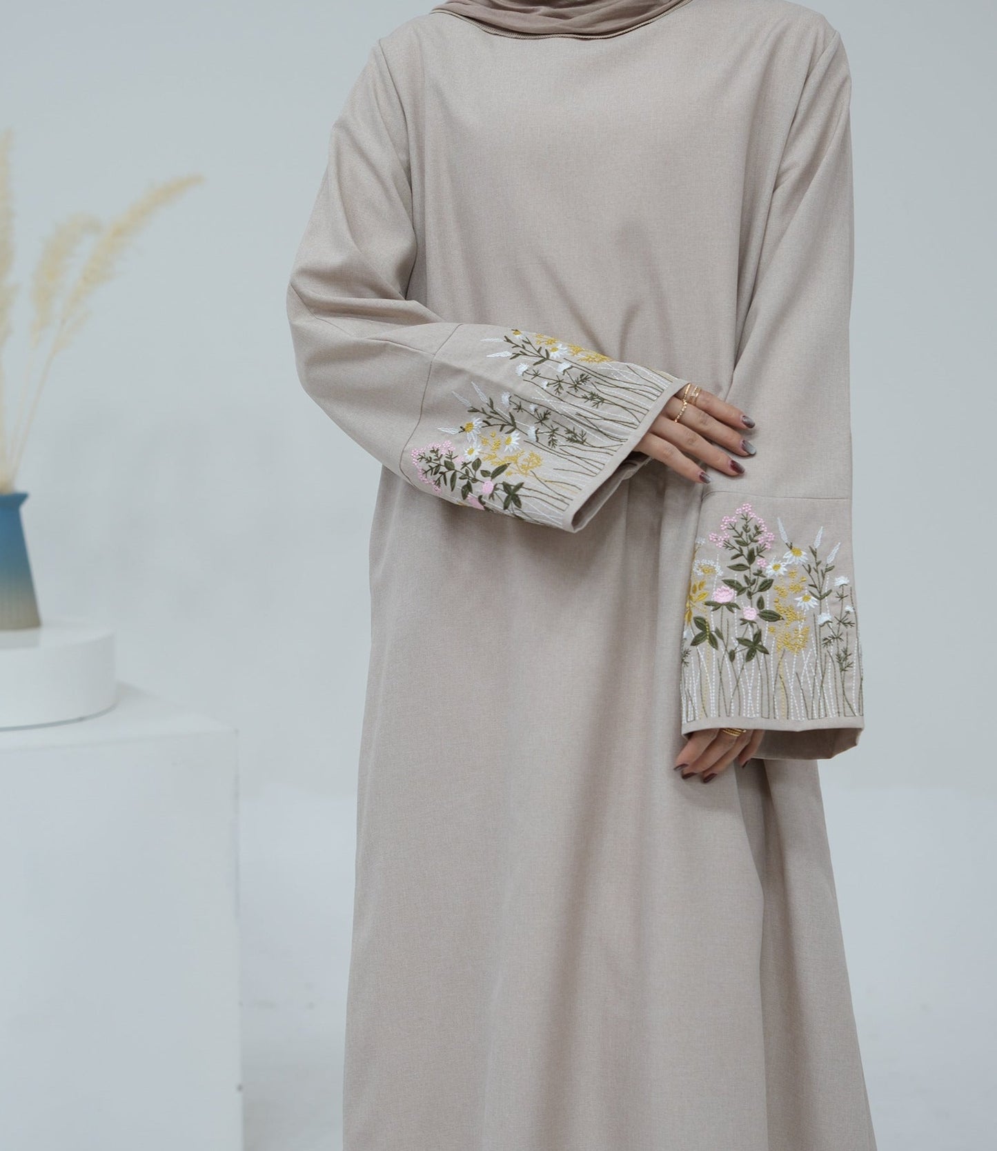 Zahr Embroidery Abaya