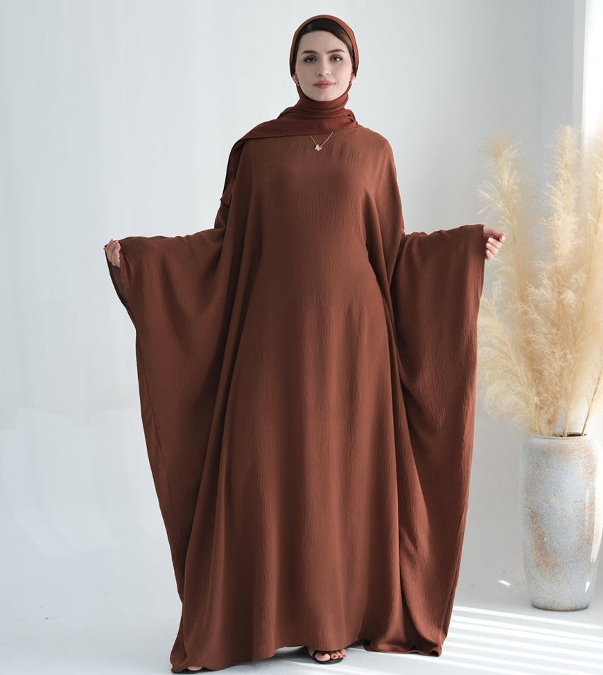 Manala Crepe Abaya