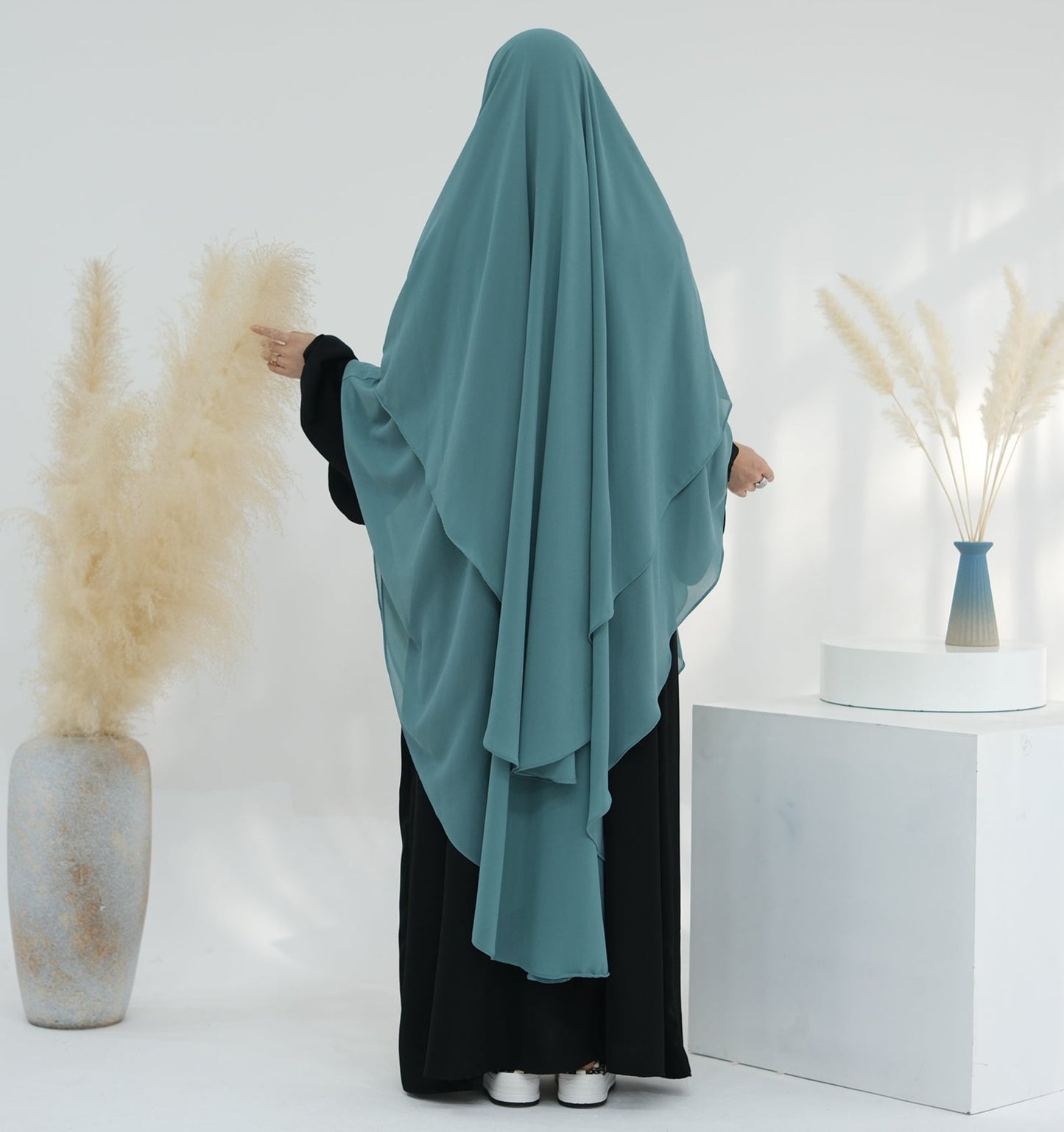 Rumaisa Chiffon Khimar