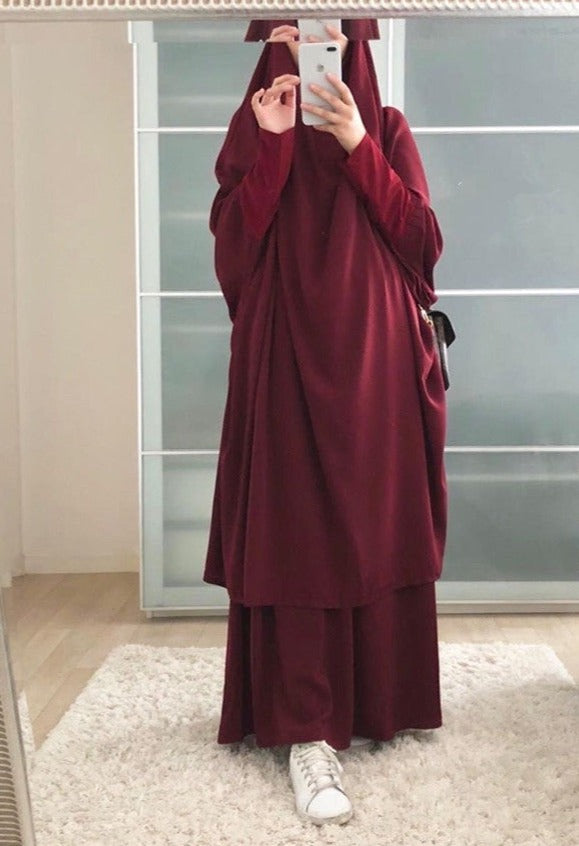 Lisha Two Piece Jilbab Set