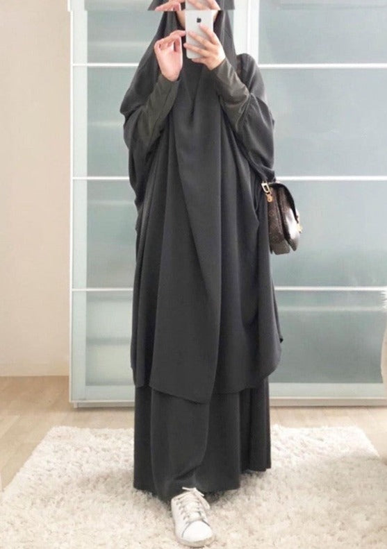 Lisha Two Piece Jilbab Set