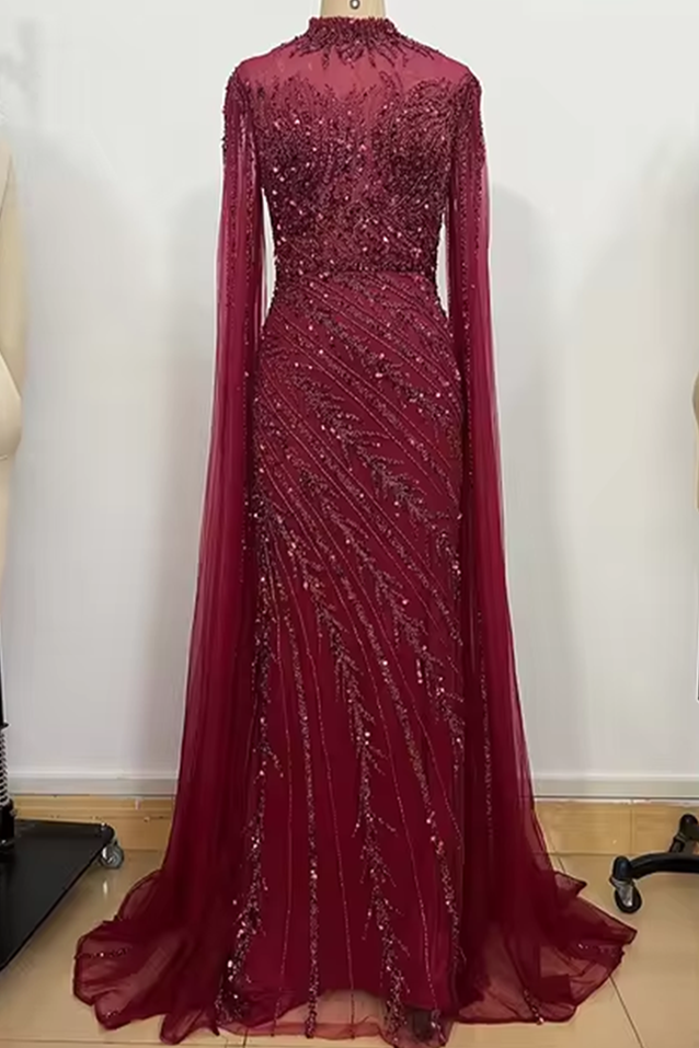 Ella Cape Gown