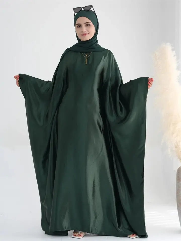 Zareen Glossy Batwing Abaya