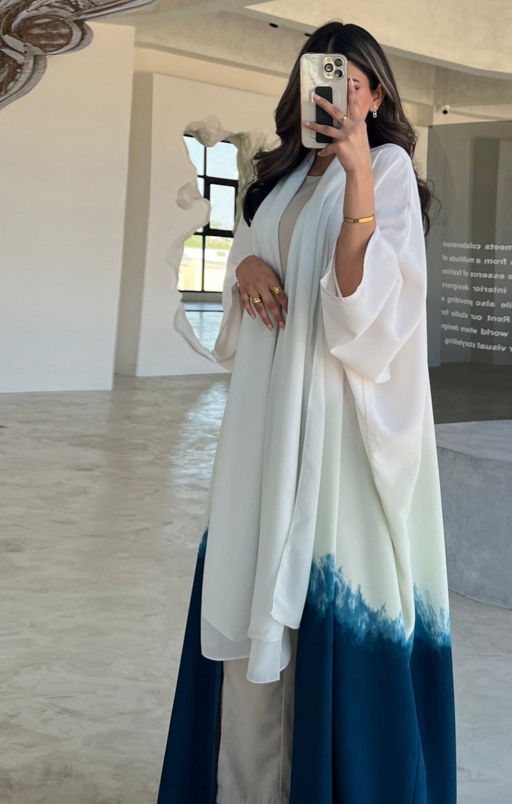 Roomi Ombre Abaya Set
