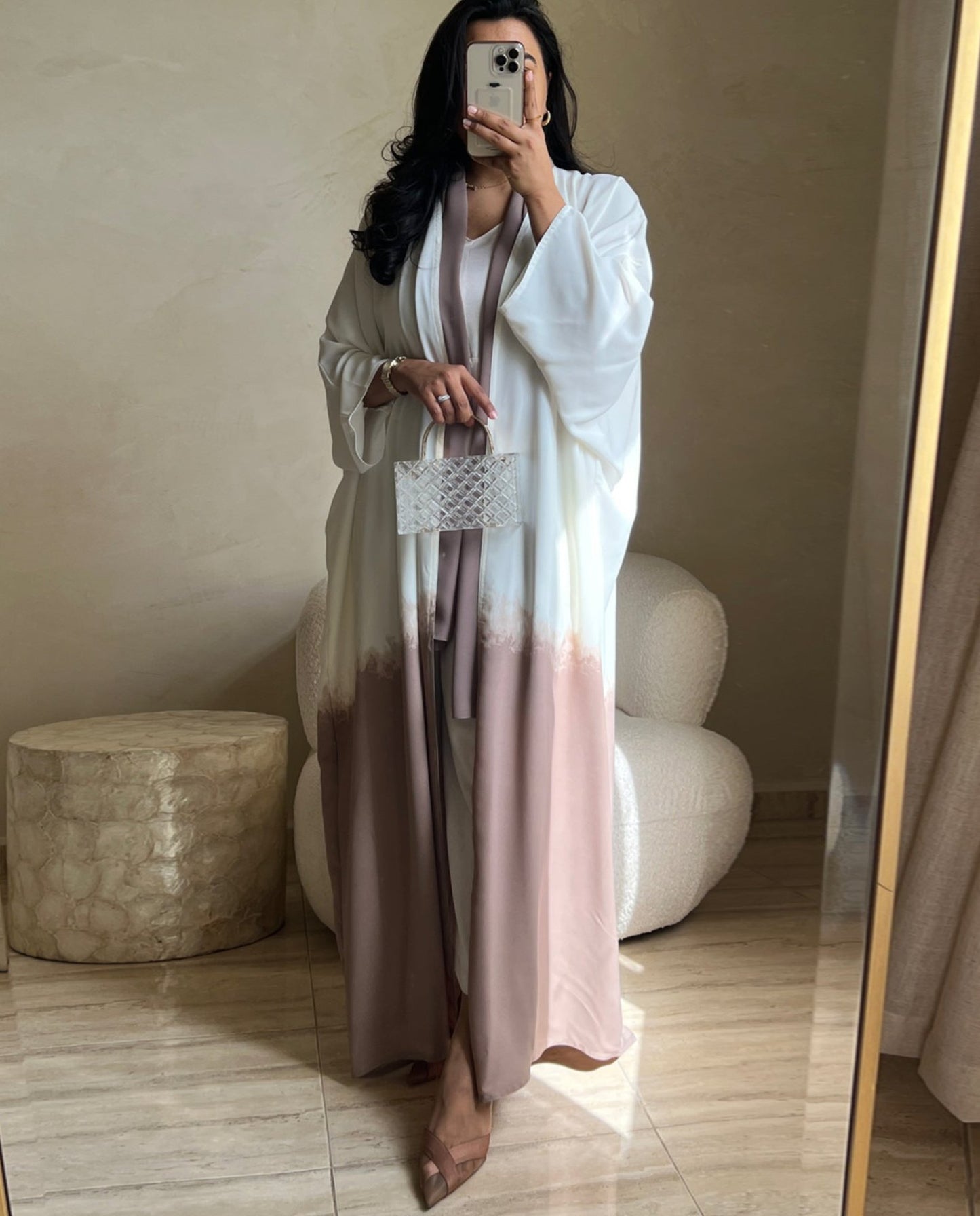 Roomi Ombre Abaya Set