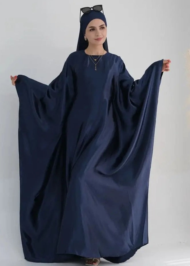 Zareen Glossy Batwing Abaya