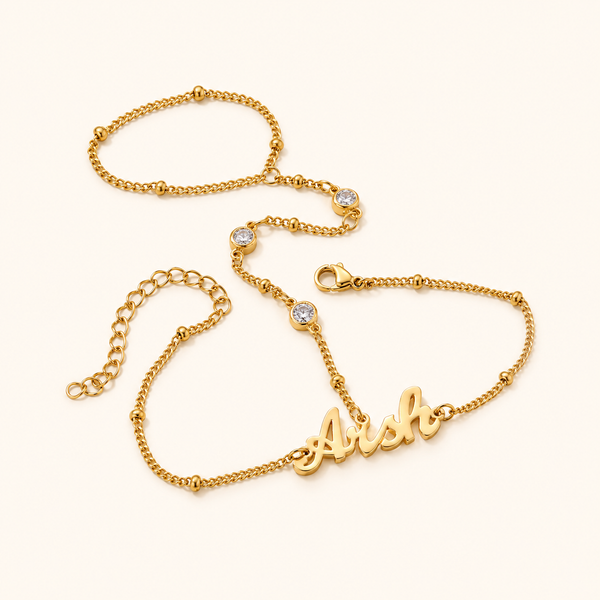 Signature Name Hand Chain