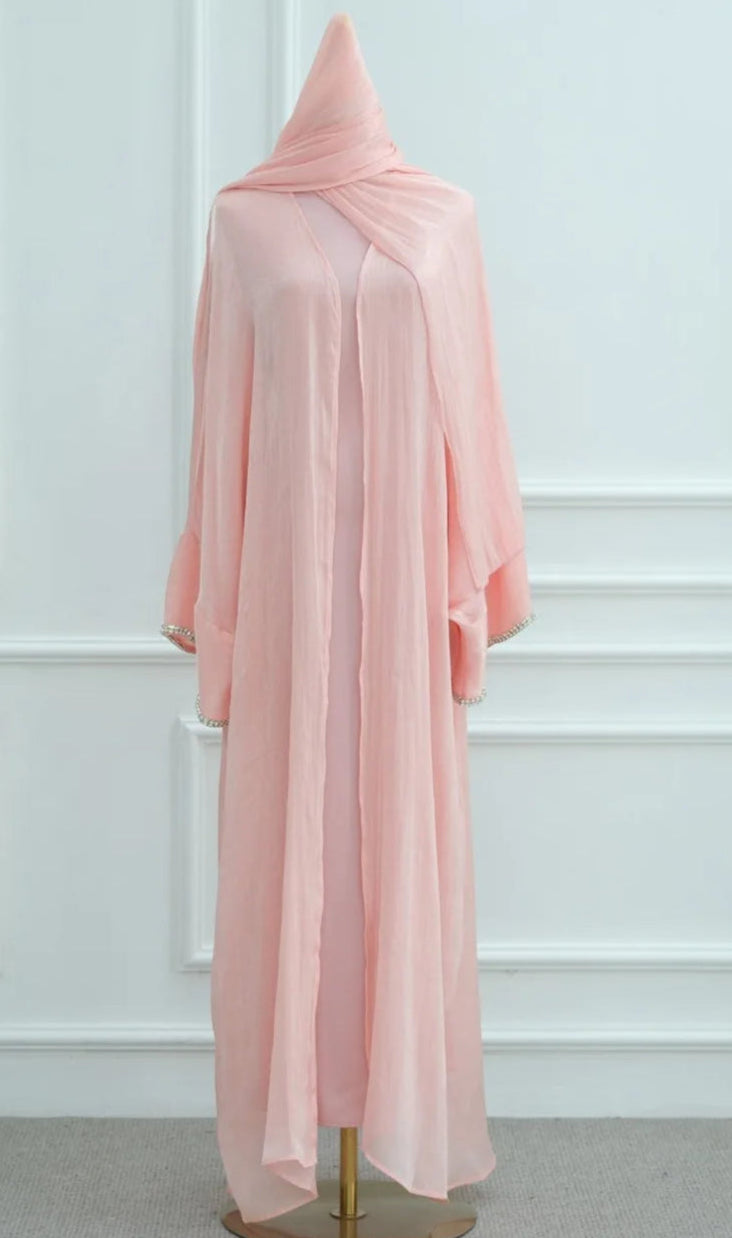 Sehra Organza Abaya Set