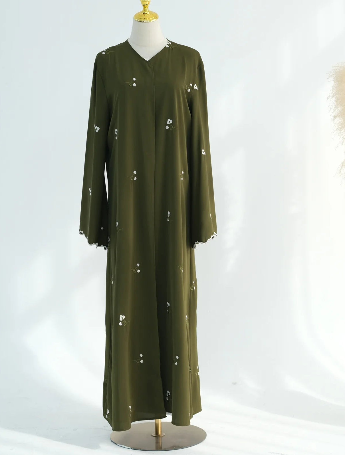 Madiha Floral Abaya & Hijab- SOLD OUT