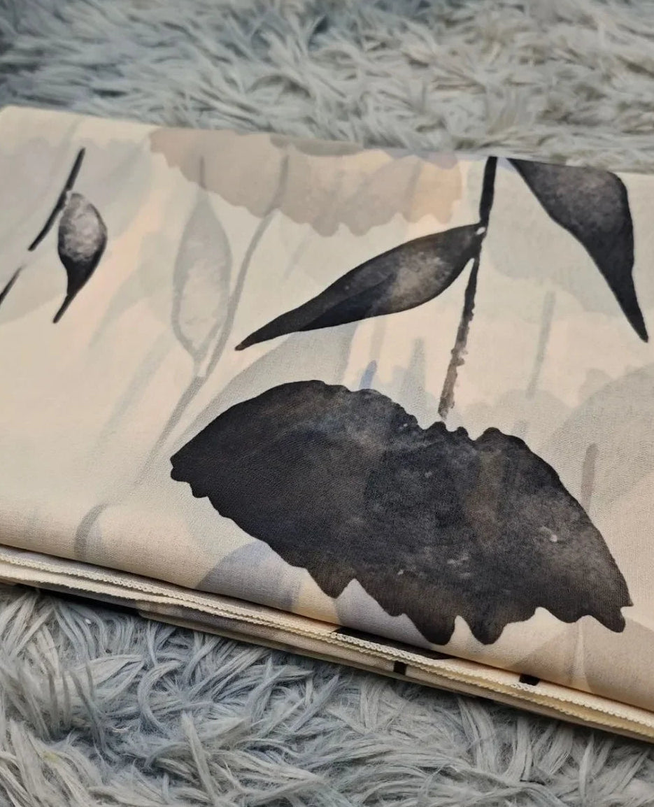 Resham Chiffon Abaya & Hijab- SOLD OUT