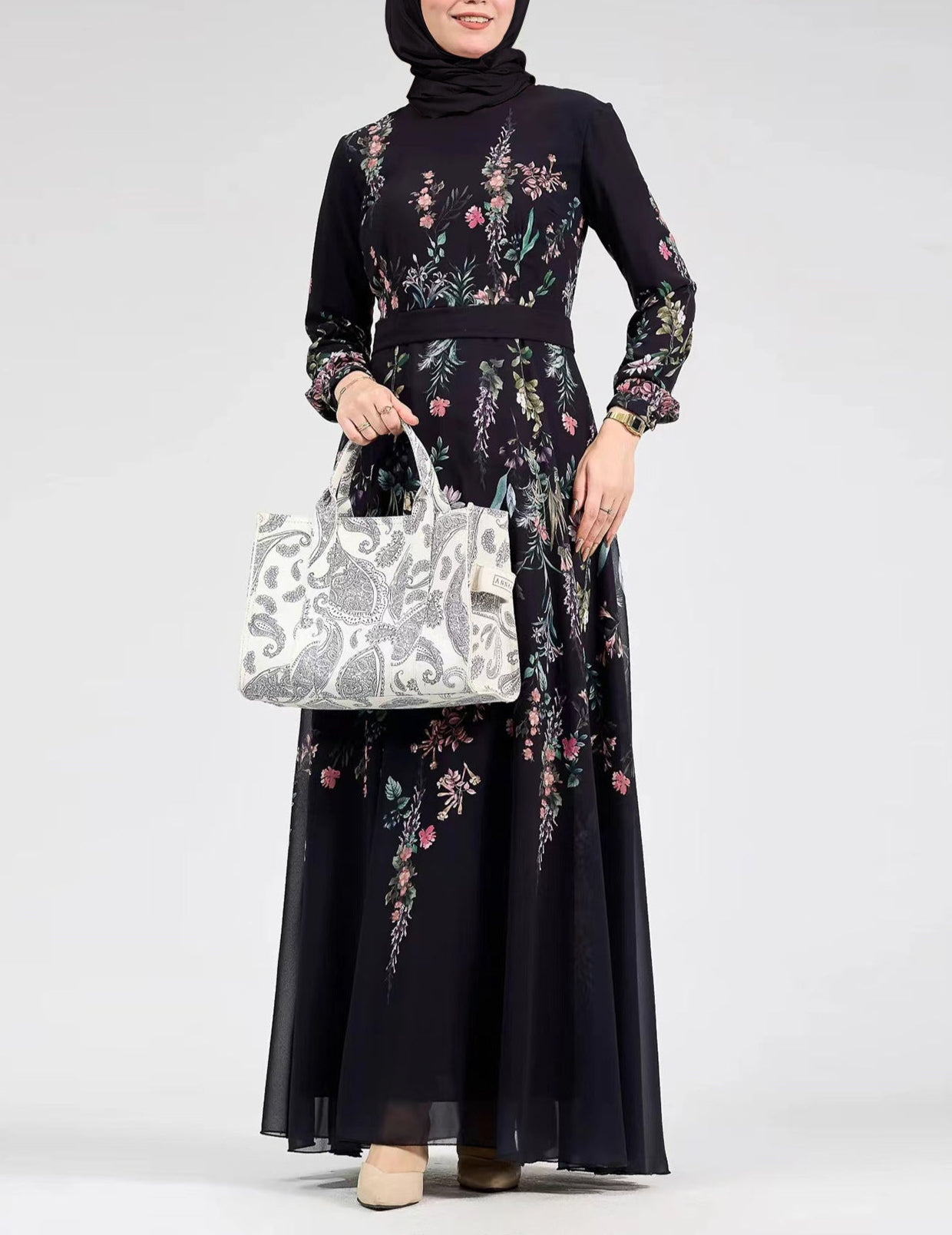 Layali Floral Dress