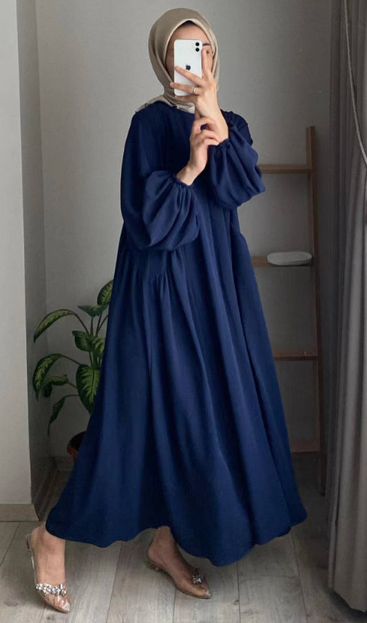 Roohani Balloon Sleeve Abaya