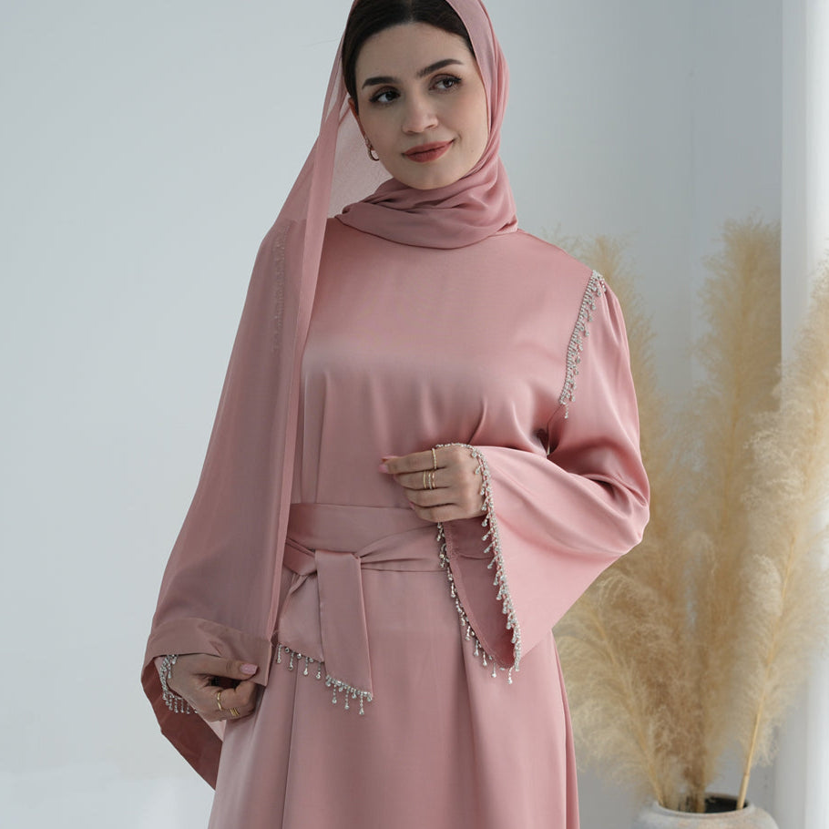 Afeera Crystal Abaya