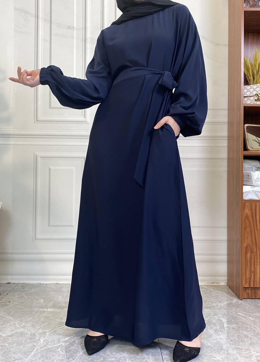 Casual abaya with pockets