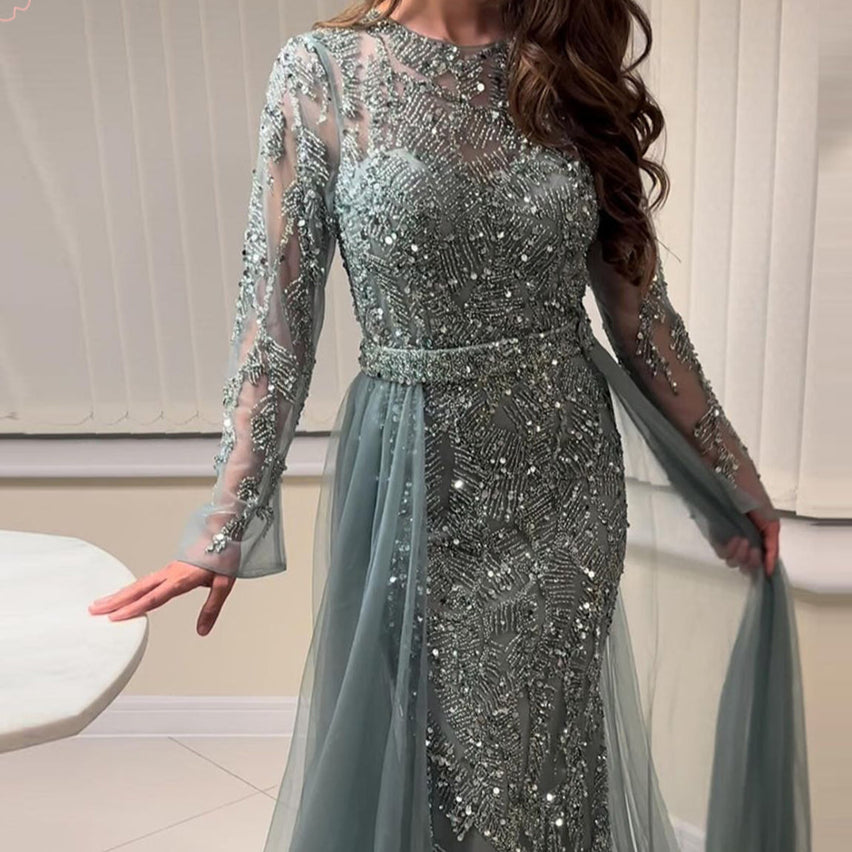 Zunara Beaded Gown