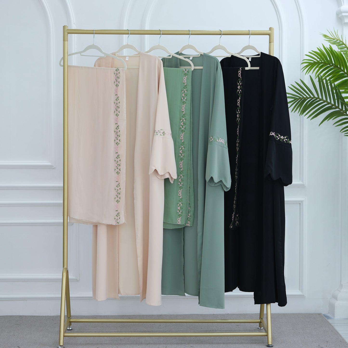 Hanna Embroidered Abaya & Hijab