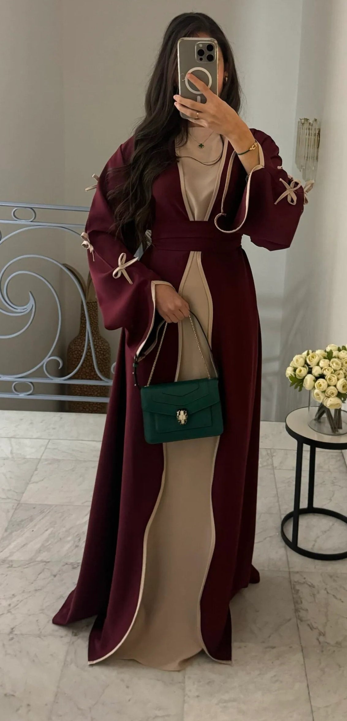 Sarin Bow Abaya Set